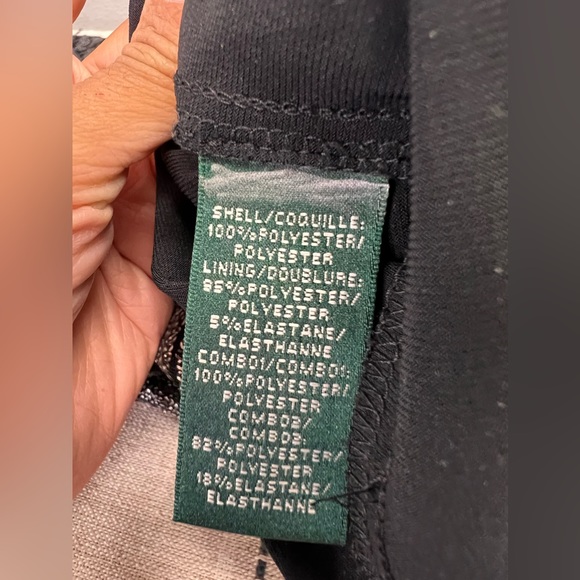 Lauren Ralph Lauren Silver Mesh Sequin Cocktail Dress Size 10 - Picture 6 of 12